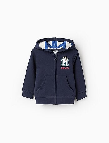 Veste à Capuche avec Imprimé au Dos Mickey