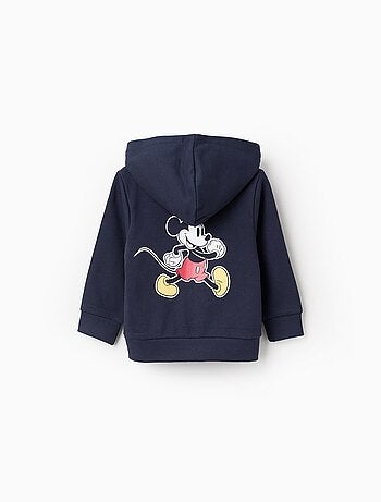 Veste à Capuche avec Imprimé au Dos Mickey