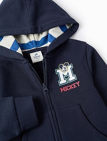 Veste à Capuche avec Imprimé au Dos Mickey