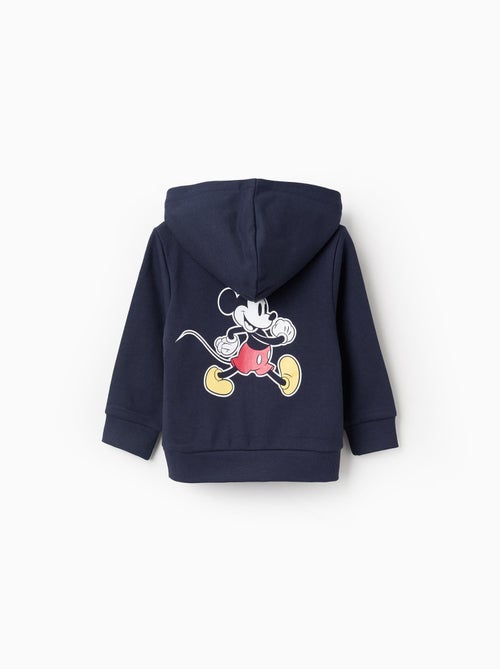 Veste à Capuche avec Imprimé au Dos Mickey - Kiabi