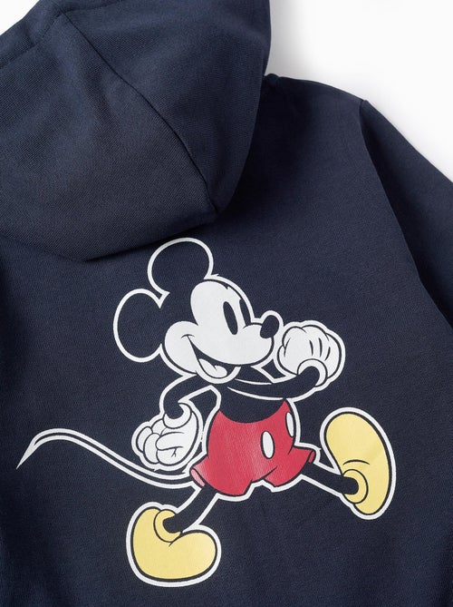 Veste à Capuche avec Imprimé au Dos Mickey - Kiabi