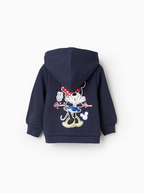 Veste à Capuche avec Imprimé au Dos Minnie - Kiabi