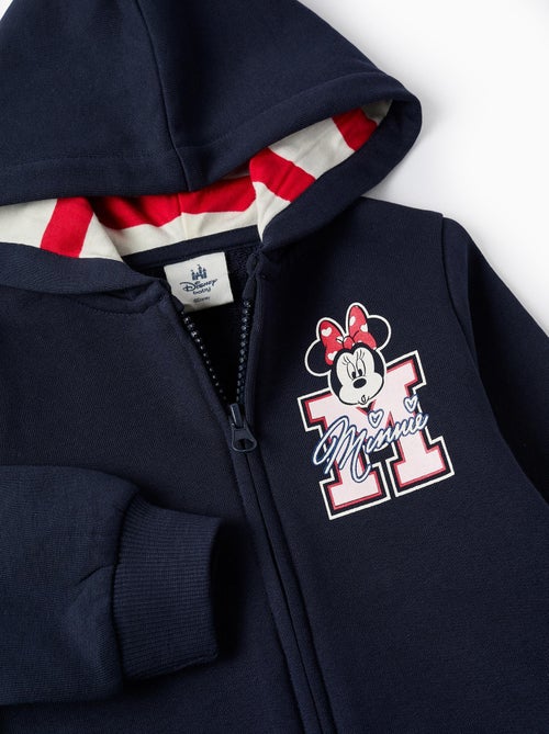 Veste à Capuche avec Imprimé au Dos Minnie - Kiabi