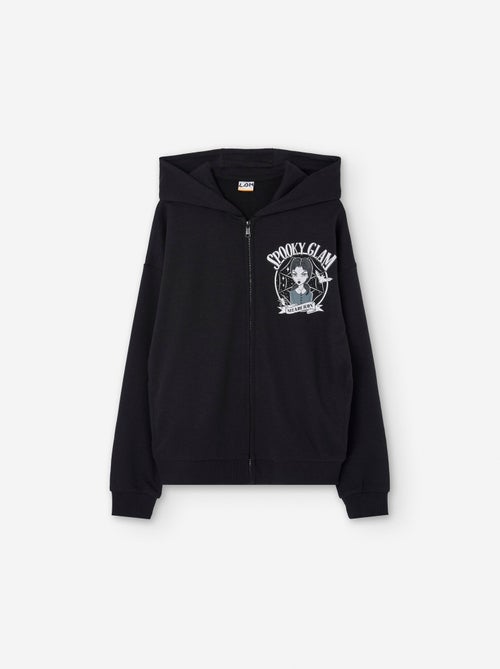 Veste à Capuche avec Imprimé - Kiabi