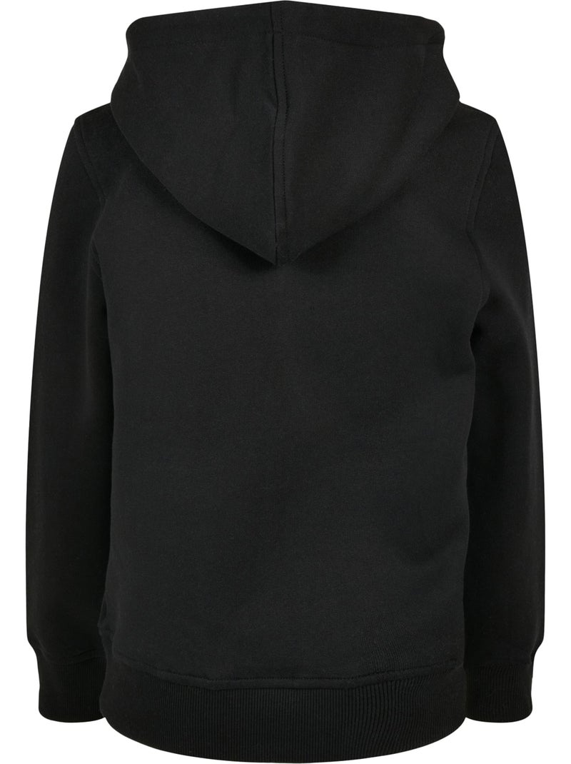 Veste à capuche basic - build your brand Noir - Kiabi