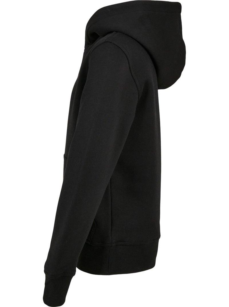 Veste à capuche basic - build your brand Noir - Kiabi