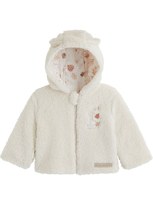 Veste à capuche bébé en sherpa edoni - Kiabi Veste à capuche bébé en sherpa edoni - Kiabi