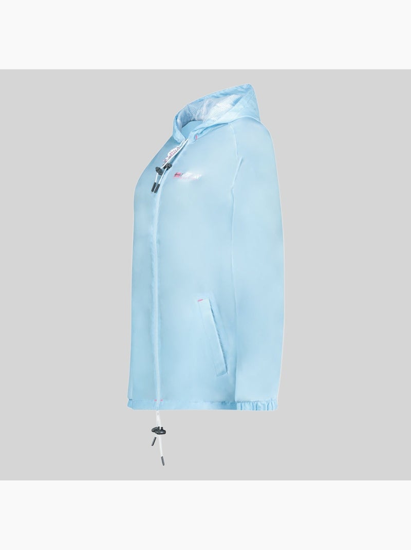 Veste à capuche boat – geographical norway Bleu ciel - Kiabi