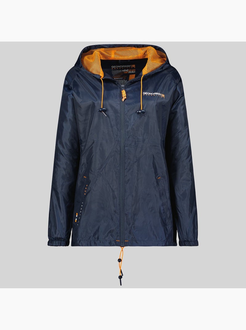 Veste à capuche boat – geographical norway Bleu marine - Kiabi