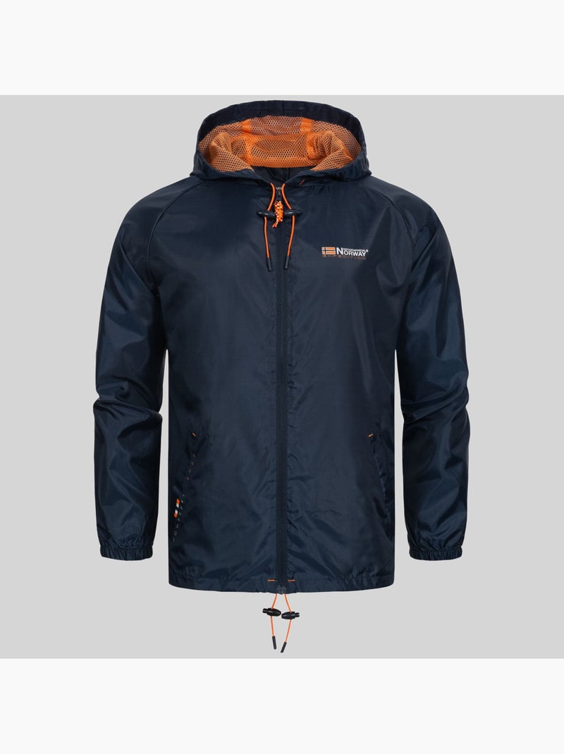 Veste à capuche boat – geographical norway Bleu marine - Kiabi