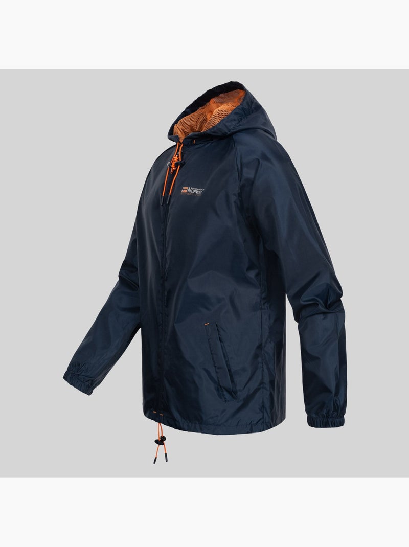 Veste à capuche boat – geographical norway Bleu marine - Kiabi