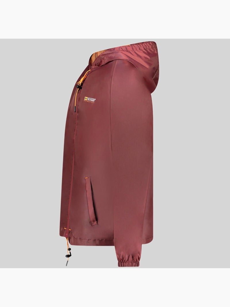 Veste à capuche boat – geographical norway Bordeaux - Kiabi