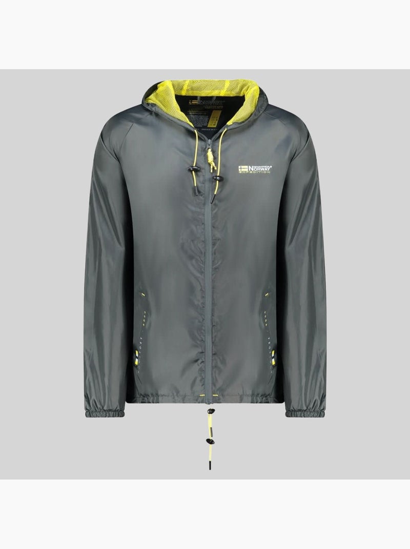 Veste à capuche boat – geographical norway Gris foncé - Kiabi
