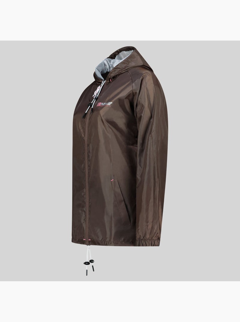 Veste à capuche boat – geographical norway Marron - Kiabi