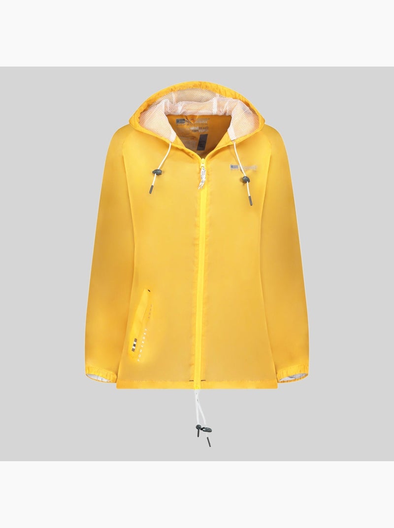 Veste à capuche boat – geographical norway Moutarde - Kiabi