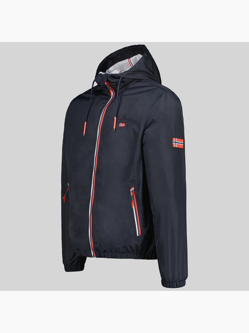 Veste à capuche bolby – geographical norway Bleu marine - Kiabi
