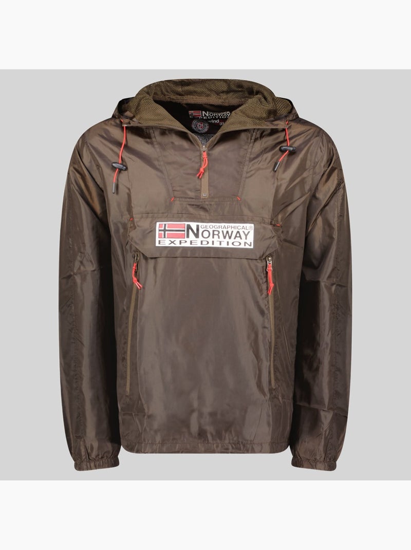 Veste à capuche choupa – geographical norway Marron - Kiabi
