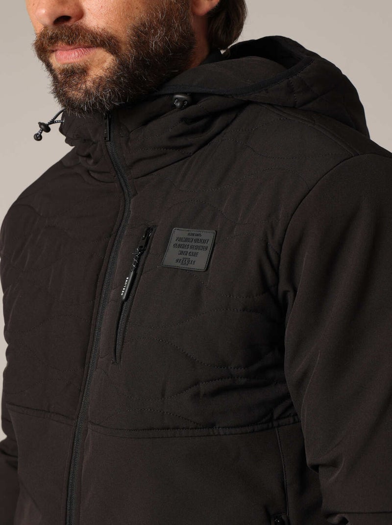 Veste à capuche 'Deeluxe' Noir - Kiabi