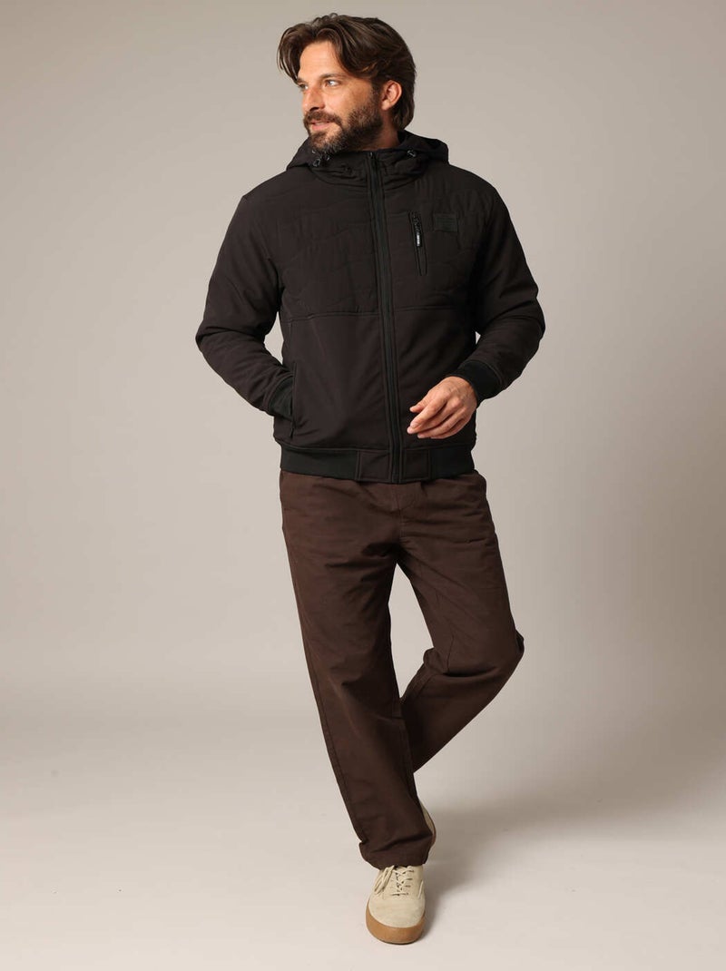 Veste à capuche 'Deeluxe' Noir - Kiabi