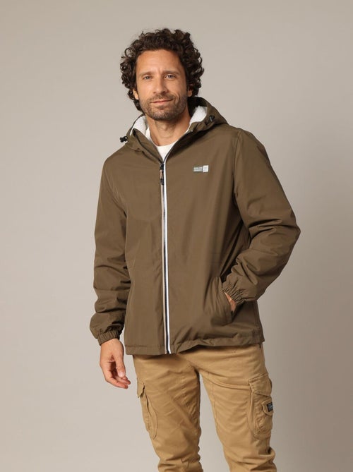 Veste à capuche doublée en sherpa 'Deeluxe' - Kiabi