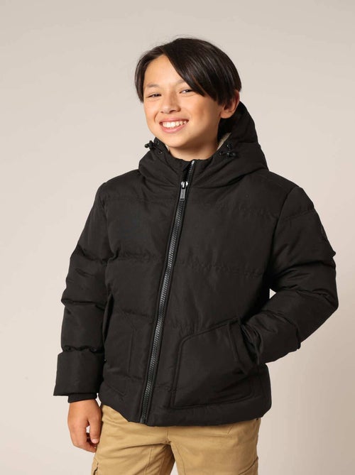 Veste à capuche doublée Sherpa pour garçon
 'Deeluxe' - Kiabi