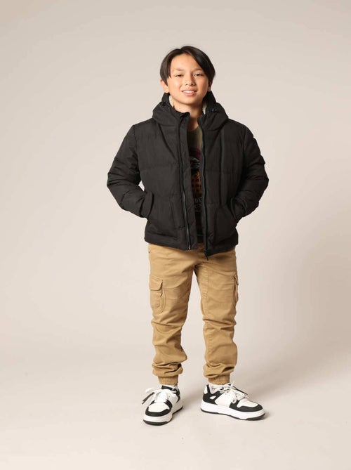 Veste à capuche doublée Sherpa pour garçon
 'Deeluxe' - Kiabi