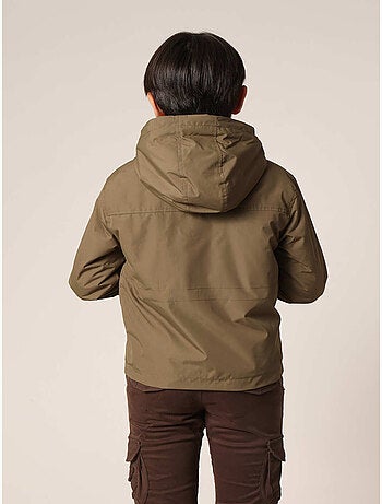 Veste à capuche doublée Sherpa pour garçon
'Deeluxe'