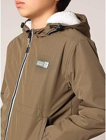 Veste à capuche doublée Sherpa pour garçon
'Deeluxe'