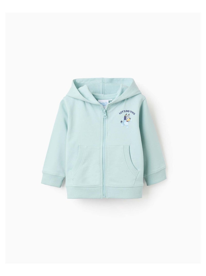 Veste à Capuche en Coton Bluey Bleu clair - Kiabi