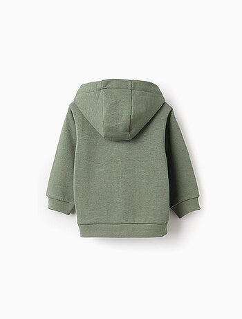Veste à Capuche en coton polyester peigné