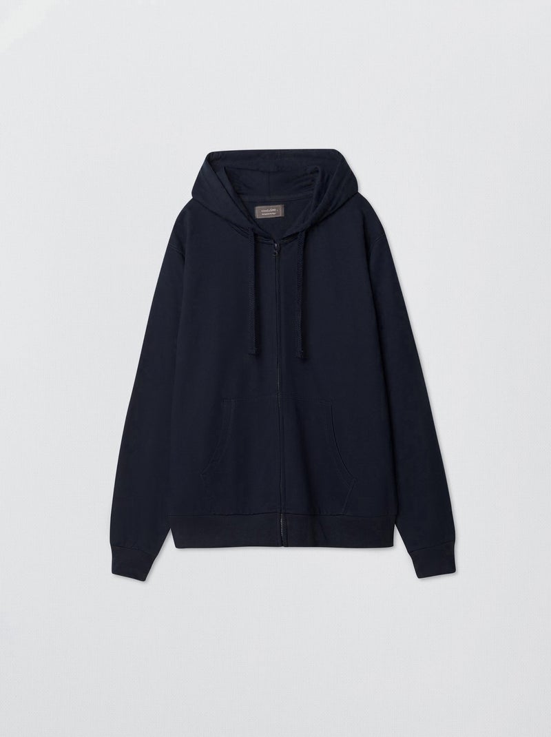 Veste à capuche en jersey, MO Fashion Bleu - Kiabi