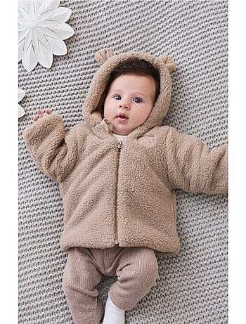 Veste à capuche en Sherpa Noukie's