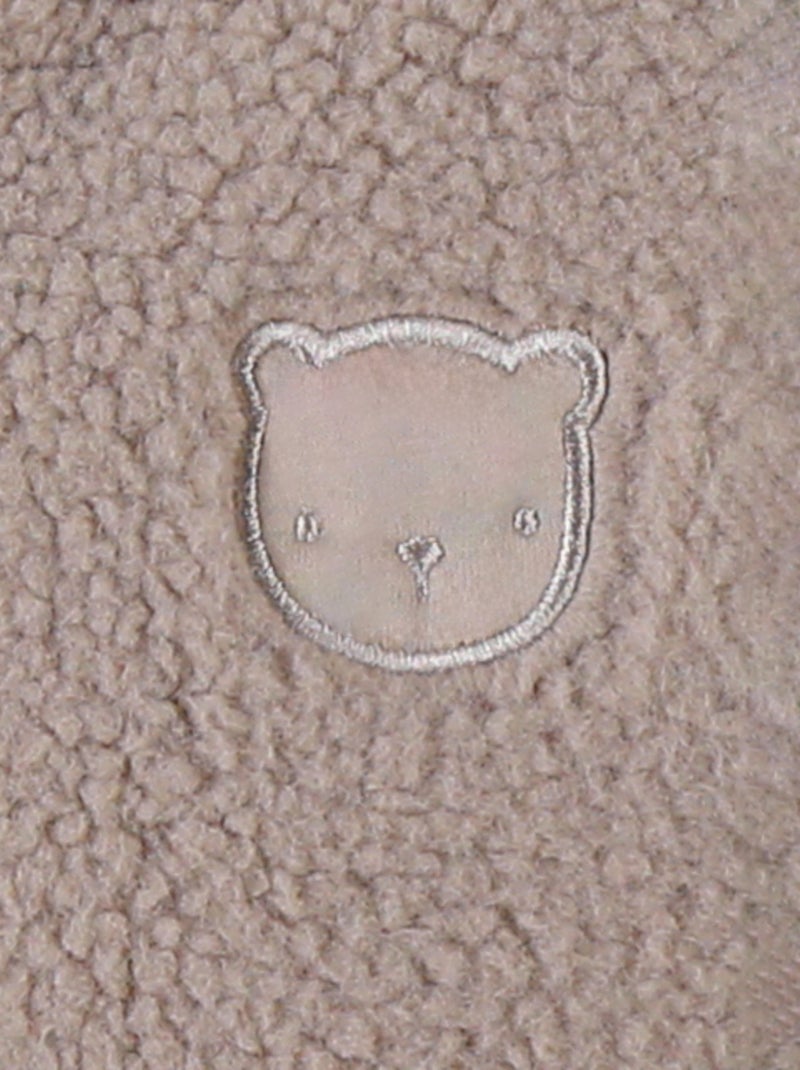 Veste à capuche en Sherpa Noukie's Beige - Kiabi