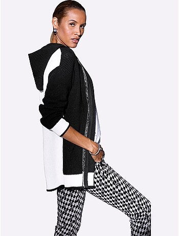 Veste à Capuche En Tricot 100% Coton - Taille Standard - helline