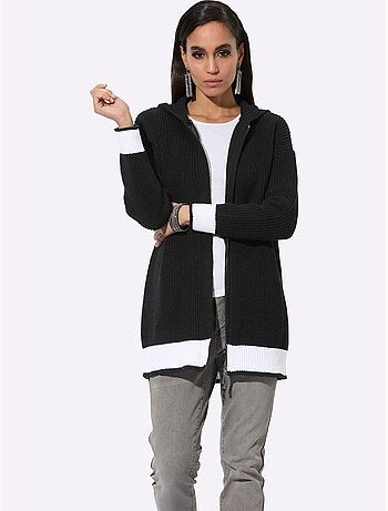 Veste à Capuche En Tricot 100% Coton - Taille Standard - helline