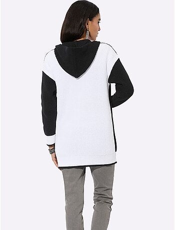 Veste à Capuche En Tricot 100% Coton - Taille Standard - helline