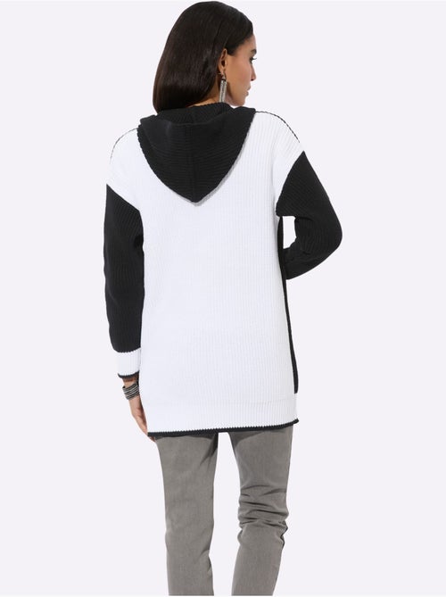 Veste à Capuche En Tricot 100% Coton - Taille Standard - helline - Kiabi