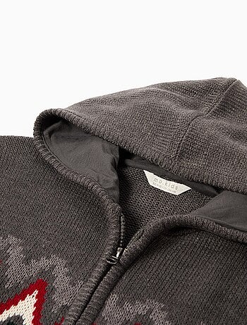 Veste à capuche en tricot, MO Fashion
