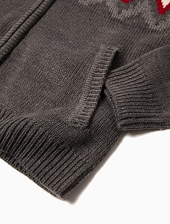 Veste à capuche en tricot, MO Fashion