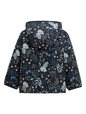 Veste à capuche enfant en sherpa réversible Belle de Nuit