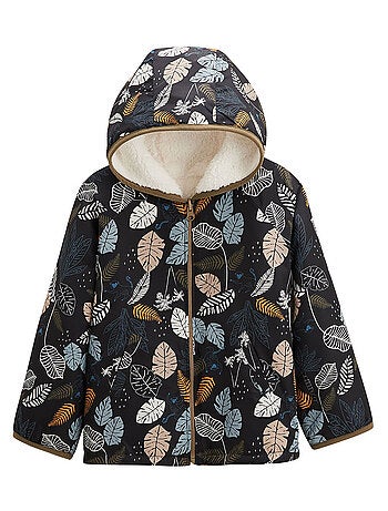 Veste à capuche enfant en sherpa réversible Caracas