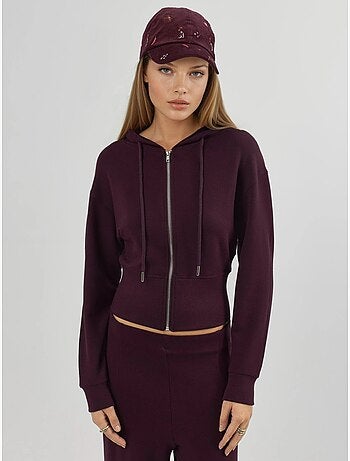 Veste à capuche et manches longues busem