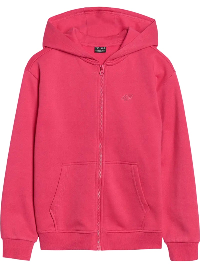 Veste à capuche f1853 - 4f Rose - Kiabi