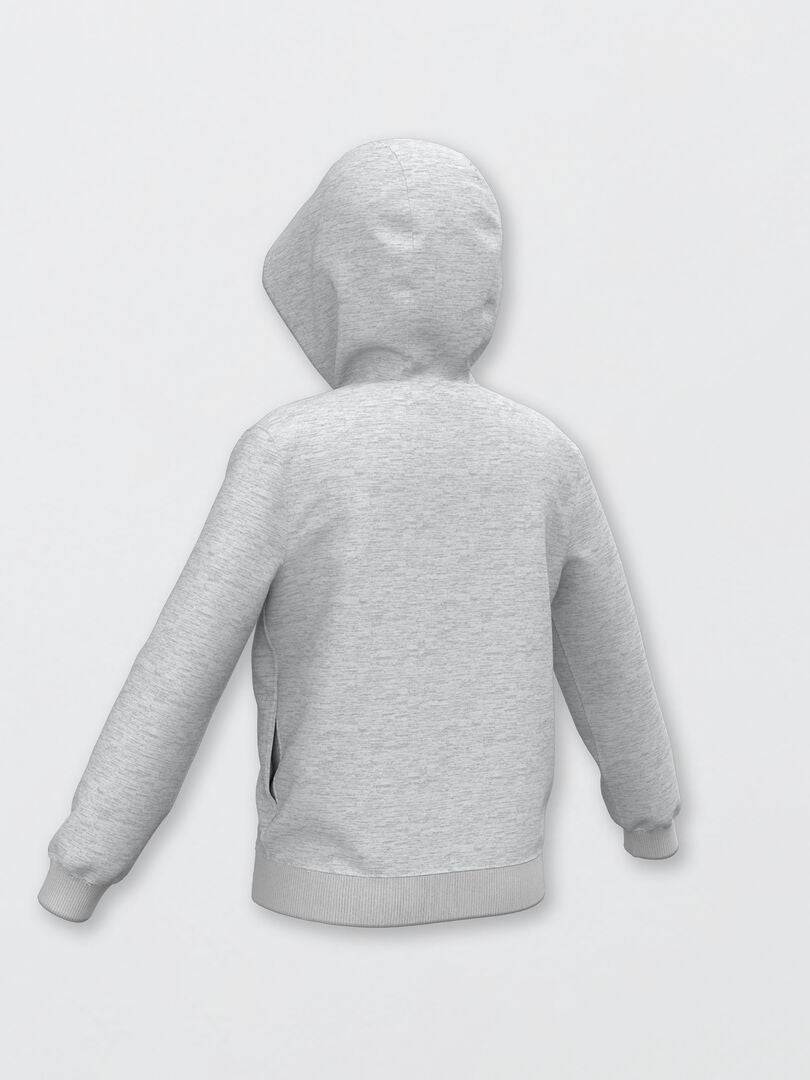 Veste à capuche Gris - Kiabi