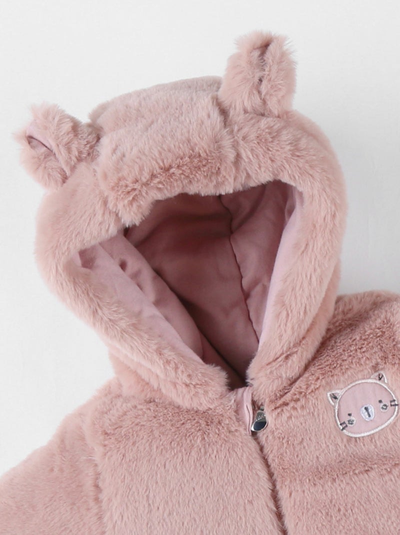 Veste à capuche, Groloudoux® Noukie's Rose - Kiabi