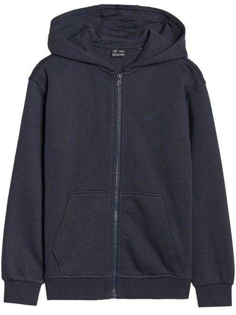 Veste à capuche jwmm00tswsm1859 - 4f Bleu marine - Kiabi