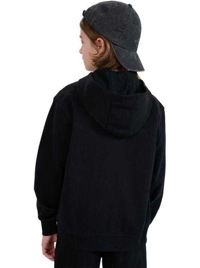 Veste à capuche jwmm00tswsm1859 - 4f Noir - Kiabi