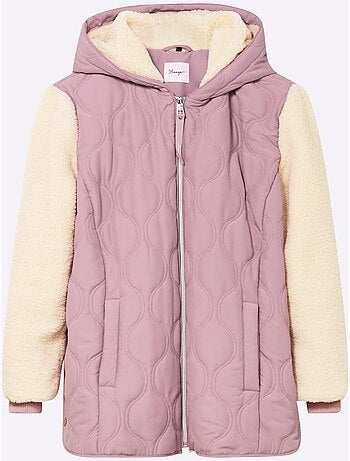 Veste à capuche le motif piqué revisité - taille standard - sheego