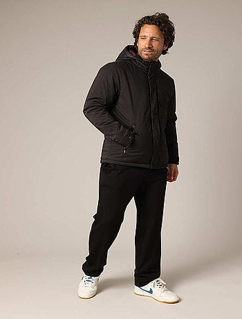 Veste à capuche matelassée chaude et fonctionnelle 'Deeluxe'