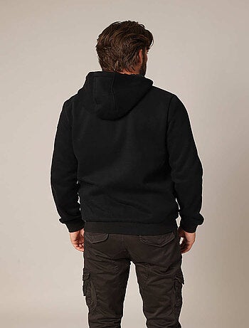Veste à capuche matelassée homme avec poches zippées 'Deeluxe'